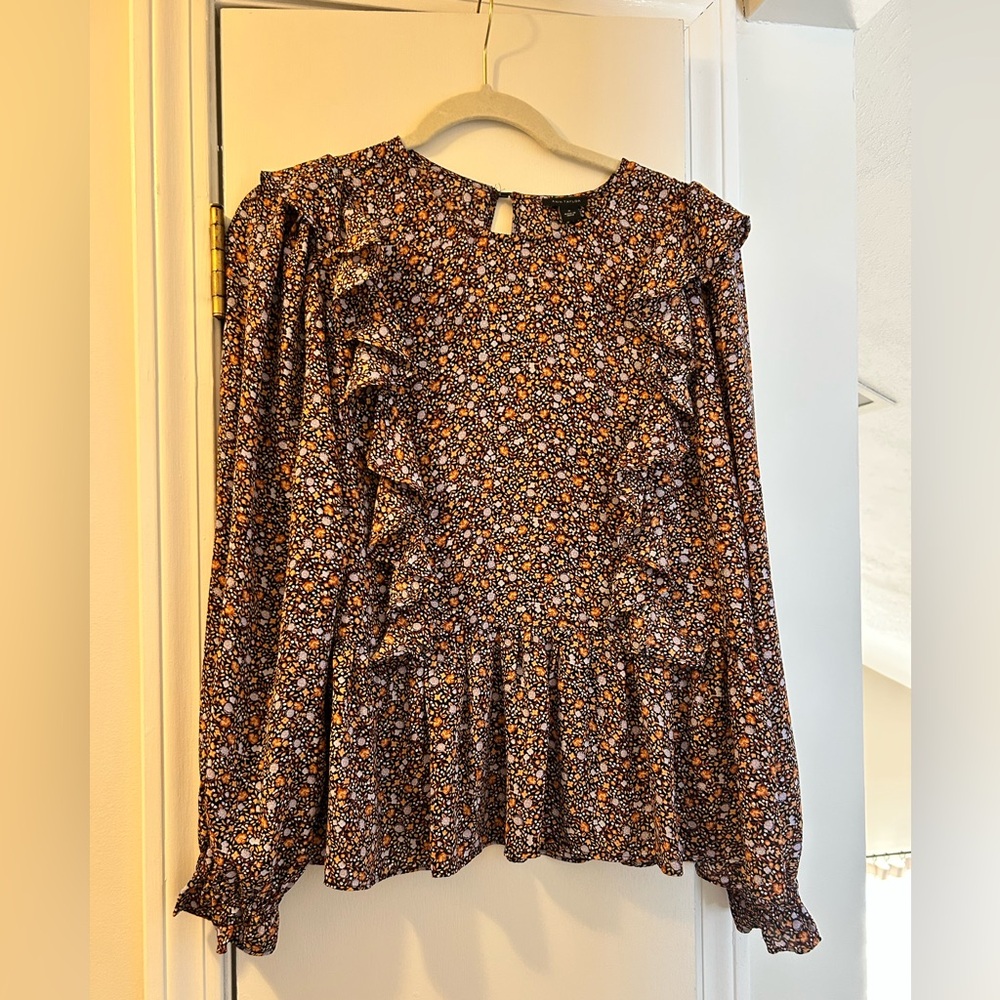 Ann Taylor Medium floral blouse